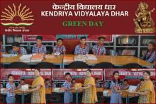 Green Day celebration at Kendriya Vidyalaya Dhar on 02/04/2019