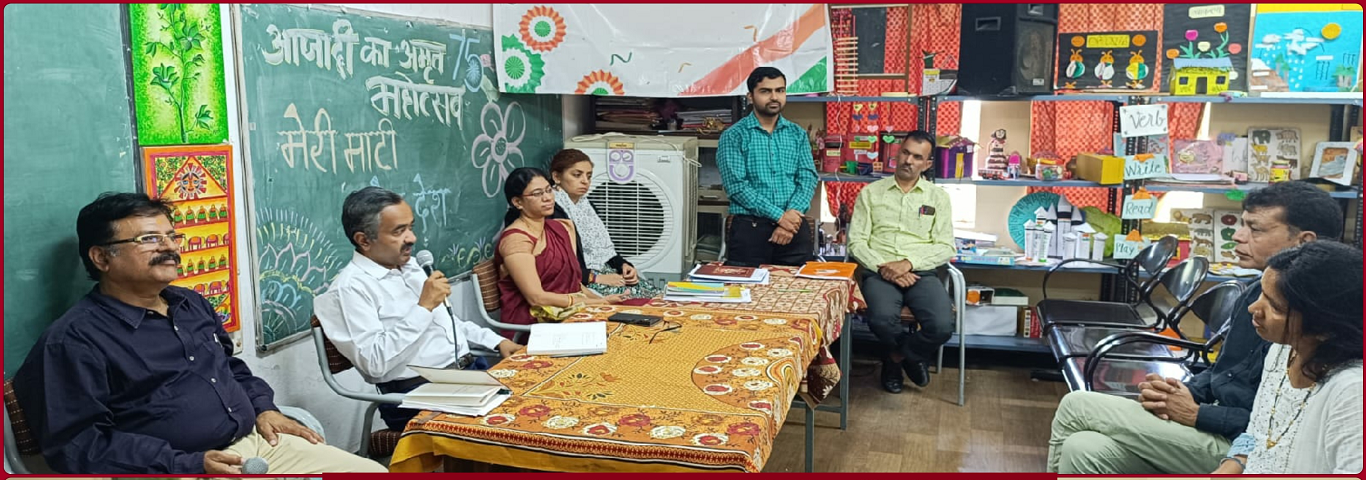 Parents Teacher Meeting (Primary Wing) in KV Dhar on 07.10.2023